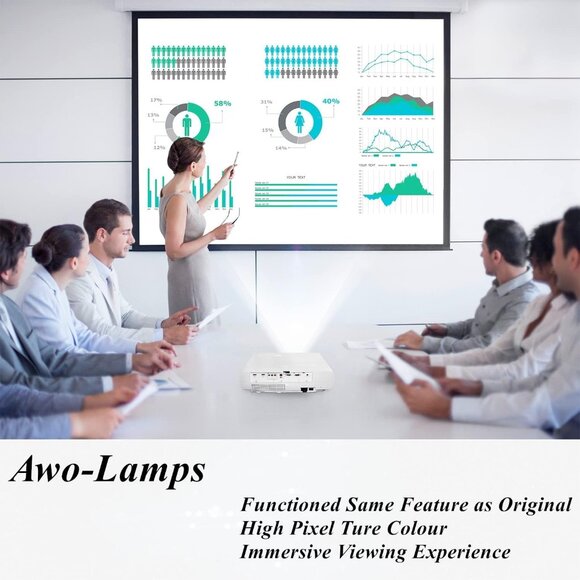 Compatible Projector Lamp ELPLP75-CM-FBA | Replacement for Epson PowerLite - Picture 6 of 11